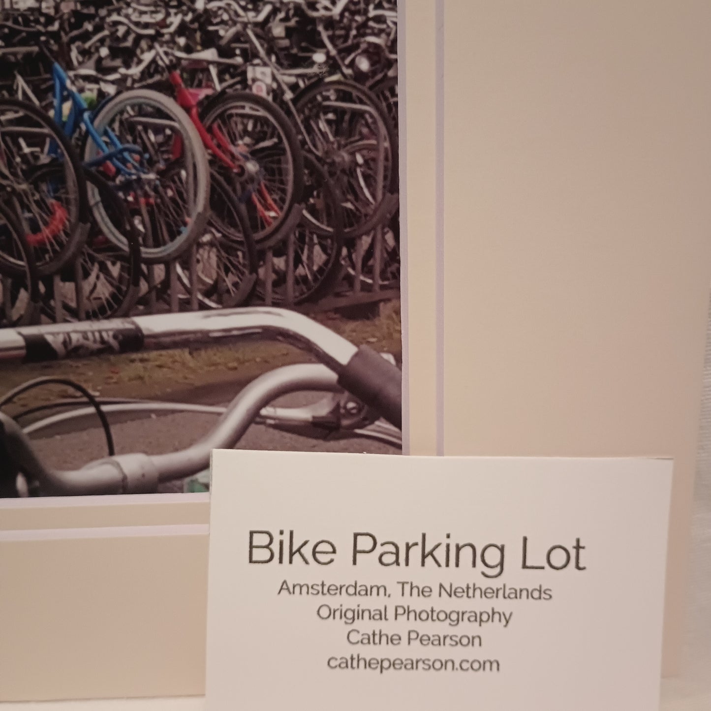 Amsterdam Bicycle Parking Lot Photo Print